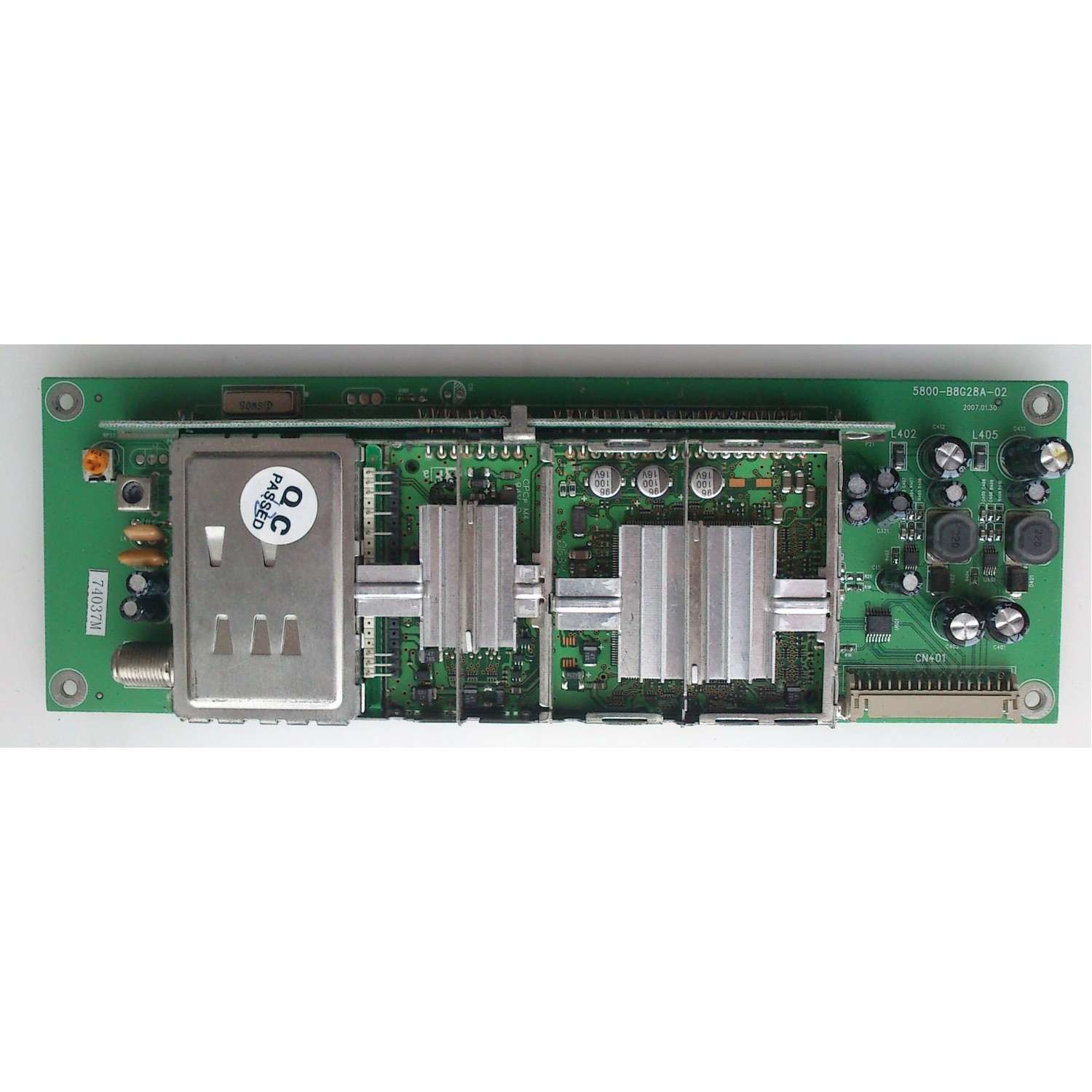 FUENTE DE PODER PARA TV INSIGNIA / NUMERO DE PARTE PLTVKY821XAFBCU / 715GA018-P01-009-003S / 821XAFBCU / (U)PLTVKY821XAFBCU / PANEL TPT500WR-U2T01.D REV:S01A / MODELO NS-50F501NA22